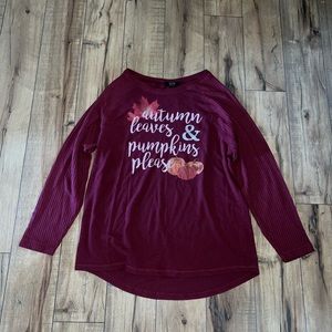 fall long sleeve